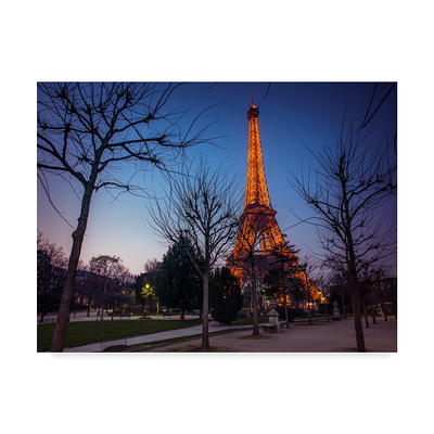 Trademark Fine Art 'Postcards of Paris I' Canvas Art by Sandy Lloyd 