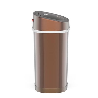 NINESTARS Automatic Infrared Trash Can - Stainless Steel