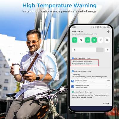 Bluetooth Thermometer Hygrometer 3 Pack, Diivoo Smart Humidity Sensors,  Indoor Temperature Monitors with App Alerts, Humidity Meters for  Greenhouse, Room, Pets, Basement - Yahoo Shopping