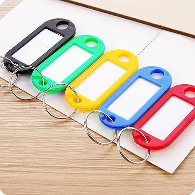 Sincengel Portable Key Organizer, Key Organizer Keychain with 20 Individual Spring Hooks and Key Tags for Multiple Keys, Lightweight Key Holder for