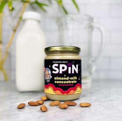 Wilderness Poets SPiN, Almond Milk Concentrate (Unsweetened) - 32