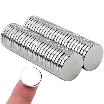 TRYMAG 50Pcs Super Strong Neodymium Magnets, Small Round Fridge Rare Earth  Magnets for Crafts, Tiny Neodymium Office Magnets for Whitboard, Dry Erase