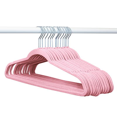 Laura Ashley Hangers Plastic Non-slip Grip Clothing Hanger (White) in the  Hangers department at