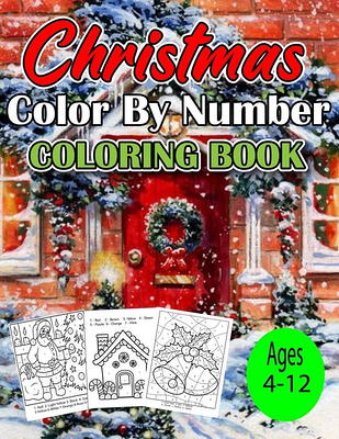 Creative Haven Christmas Color by Number (Adult Coloring Books: Christmas)