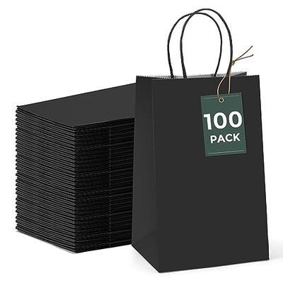 Small White Paper Shopping Bags (100 pcs.)