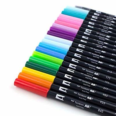 Tombow Dual Brush Pen Set of 10, Holiday