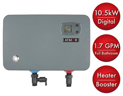 iHeat 9 KW Real-time Modulating 2 GPM Electric Tankless Water Heater