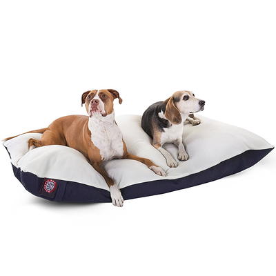 SnooZZy Chevron Chenille Bumper Dog Bed