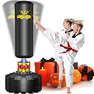 HOMCOM Adjust Kids Training Boxing Punching Ball Bag Boxing Punching With  Gloves