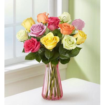 Artificial Rose Open Flower Bouquet Faux Rose Stems For - Temu