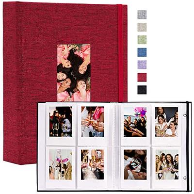 Vienrose Mini Polaroid Photo Album Book 208 Pocket 2x3 Inch Pictures for  Fujifilm Instax Mini 7s 8 9 11 25 26 40 50s 90 Evo Z2300 Instant Camera