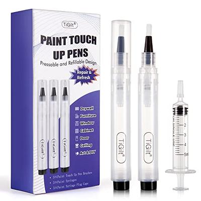 DWIL White Touch Up Paint - Multi Surface Touch Up Paint Pen, Interior and  Exterior House Paint, Scratch Repair for Wall, Door, Cabinets, Wood