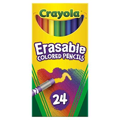 2 NEW Landscapes adult coloring book & 24 ct crayola crayons