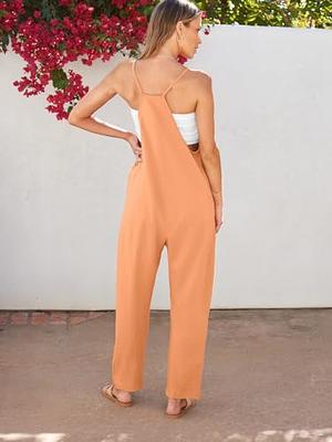 Womens Jumpsuits & Rompers Women Summer Beach Wide Leg Holiday