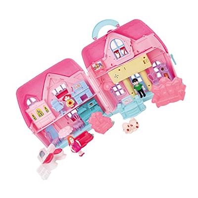  Hape Doll Family Mansion Award Winning 10 Bedroom Doll House,  Wooden Play Mansion with Accessories for Ages 3+ Years Multicolor, L: 31.6,  W: 11.4, H: 28.4 inch : Toys & Games