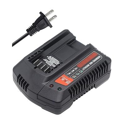 ANTOBLE 20V Battery Charger for Black+Decker LBXR20 20V MAX Lithium Ion  Tool Battery LCS1620B LCS1620 - Yahoo Shopping