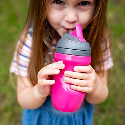 Tommee Tippee Insulated Sippee Cup (9oz, 12+ Months, 2 Count) Water Bottle  for Toddlers, Spill-Proof, BPA Free, Colorful and Playful Designs 