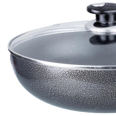 Brentwood Frying Pan Aluminum Non-Stick 8-Gray