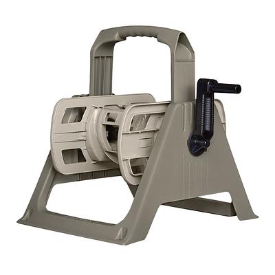 Suncast 100-Ft. Powerwind Automatic Rewind Hose Reel, Light Taupe