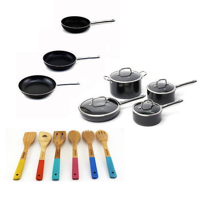 Lorna Maseko 11-piece Forged Induction-Ready Cookware Set