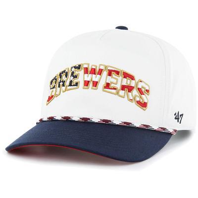 Men's '47 Milwaukee Brewers Khaki Bucket Hat