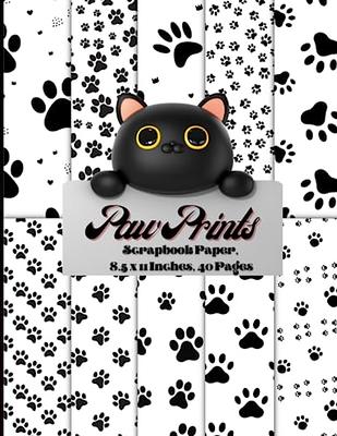 Paw Prints Scrapbook Paper 8.5 x 11 Inches, 40 Pages: 20 Double Sided  Sheets with 10 Designs - Yahoo Shopping