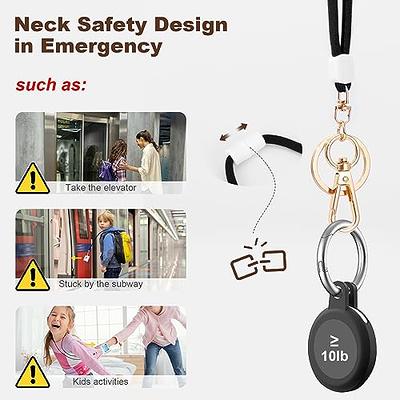  Pack of 2 Wrist and Neck Lanyards for ID Badges, EcoVision  Wristlet Keychain Holder Car Key Lanyard for Women and Men : Office Products