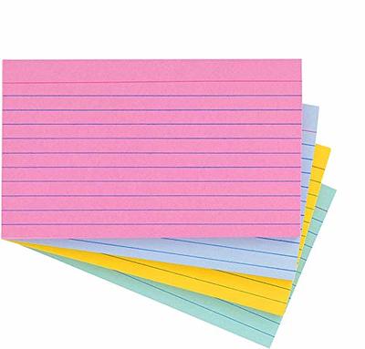 Koogel 500PCS White Index Cards, Ruled Flash Cards with Double Covers  Record Revision Note Paper with Spiral 5x3 Inches for School Office  Household Memory Learning Taking To Do List - Yahoo Shopping