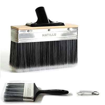 Hatillu Deck Stain Brush - 7 Inch Brushes Staining Applicator Set