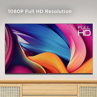 TCL 50-Inch Class S4 4K LED Smart TV with Fire TV (50S450F, 2023 Model),  Dolby Vision HDR, Dolby Atmos, Alexa Built-in, Apple Airplay Compatibility