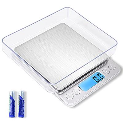 AccuWeight Digital Gram Scale for Weed with 300g/0.01g Limit Small Pocket  Coffee Scale with High Accuracy, School Powder Jewelry Scale with Tare and