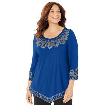 Plus Size Women's Empire Pocket Sweatshirt by Woman Within in