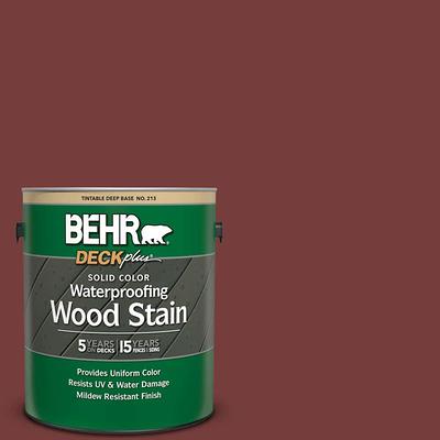 Semi-Transparent Waterproofing Wood Stain, BEHR DECKplus®