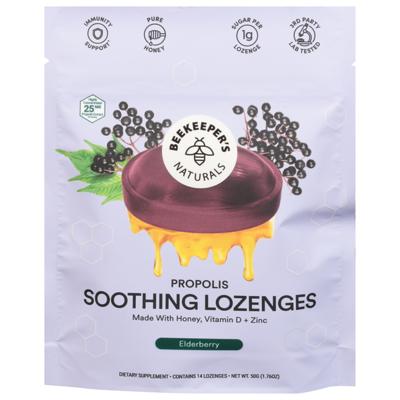 Beekeeper's Naturals Soothing Honey Lozenges