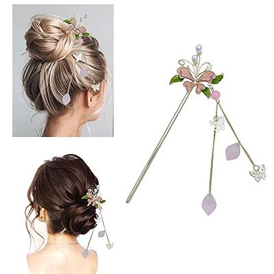 minkissy Hairpin Hair Accessory for Women Headwear for Women Hair Jewels  for Women Hair Gems for Women Styling Hair Clips Women's Hair Clips