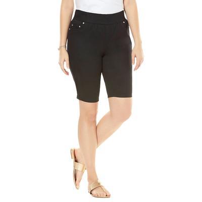 Plus Size Gloria Vanderbilt Kaia Denim Skimmer Shorts