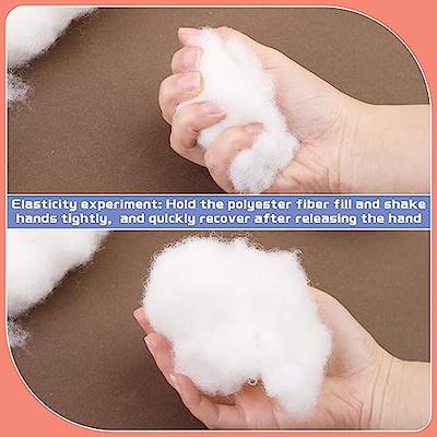 900g/31.7oz Polyester Fiber Fill, Premium Fiber Fill Stuffing, Fluff  Stuffing High Resilience Fill Fiber for Stuffed Animal Crafts, Pillow  Stuffing, Cushions Stuffing - Yahoo Shopping
