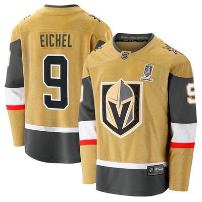 Jack Eichel Vegas Golden Knights Autographed Gold Adidas Authentic Jersey  with Multiple Inscriptions - Limited Edition of 26