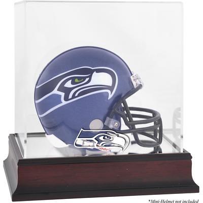 : Seattle Seahawks NFL Helmet Shadowbox w/Drew Lock card