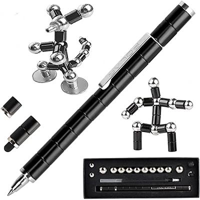 2023 Latest Toy Pen Set, Decompression Magnetic Metal Pen, Eliminate  Pressure Fidget Toy,Multifunctional Deformable Magnet Writing PenGift for  Kids or