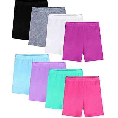  INNERSY Girls Cotton Shorts Under Dress Dance Shorts Bike  Shorts For Teen Girls Size 8-16 Pack Of 3