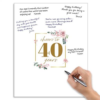 Cheers to 70 Years, 70th Birthday Guest Book