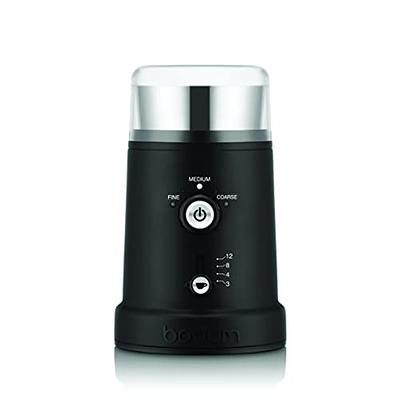 bodum Bistro Burr Coffee Grinder, 12-Inch, Red