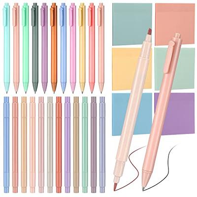 GINCEVHY 18pcs Aesthetic Cute Highlighters Mild Assorted Colors, Soft  Chisel Tip Pastel Bible Highlighters, No Bleed Dry Fast Easy to Hold Marker  Pens for Journal Notes School Office Supplies - Yahoo Shopping