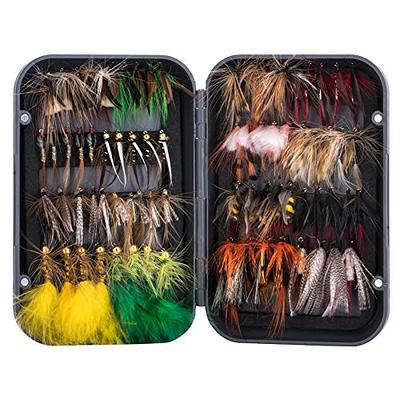 Alichino Fly Fishing Flies Kits Wet & Dry Trout Flies Sets, Fly