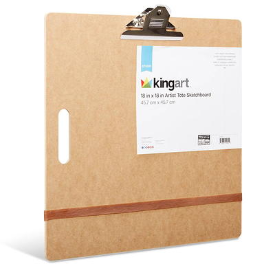 Kingart Studio Wooden Artist Storage Box,Designed Storage for Art