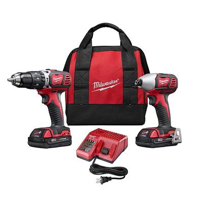 Milwaukee M18 18V Lithium-Ion Cordless Combo Tool Kit (6-Tool) with Two 3.0  Ah Batteries, 1 Charger, 1 Tool Bag 2696-26 - The Home Depot