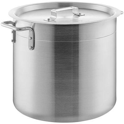 Choice 40 Qt. Standard Weight Aluminum Stock Pot