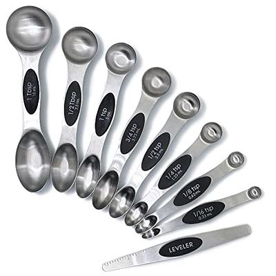 EDELIN Measuring Spoons 18/8 Stainless Steel Measuring Spoons Set