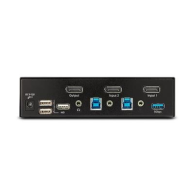 StarTech 2 Port Hybrid USB-A HDMI USB-C KVM Switch